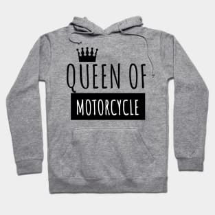 Motorcycle queen of Hoodie